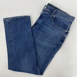 Lucky Brand 223 Jeans Mens Tag 36x32 Actual 38x29.5 Blue Straight Classic Casual